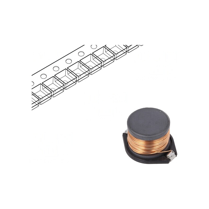 Inductor Ferită SMD 4,7mH 650mA 5,2Ω ±20% | Electronic-mag.ro | Componente Electronice