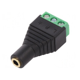 Adaptor Jack 3.5mm 3pin Stereo Conexiuni | Electronic-mag.ro | Componente Electronice