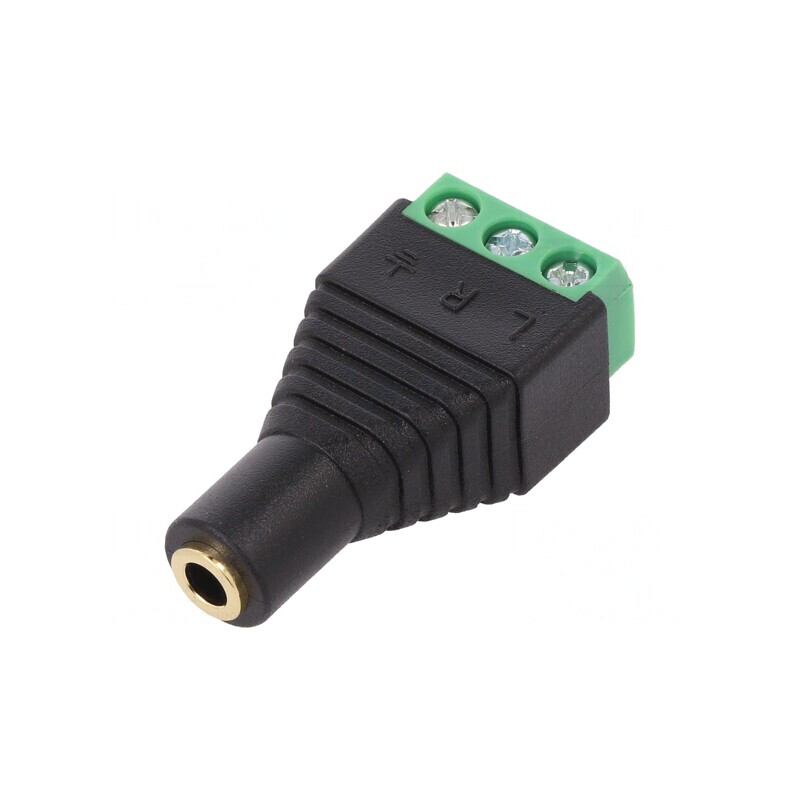 Adaptor Jack 3.5mm 3pin Stereo Conexiuni | Electronic-mag.ro | Componente Electronice