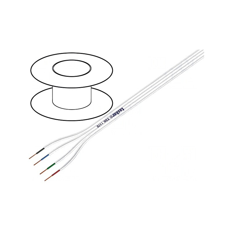 Cablu Echipament 4x0,22mm2 2,5x10mm | Electronic-mag.ro | Componente Electronice Cablu Echipament 4x0,22mm2 2,5x10mm | Electronic-mag.ro | Componente Electronice