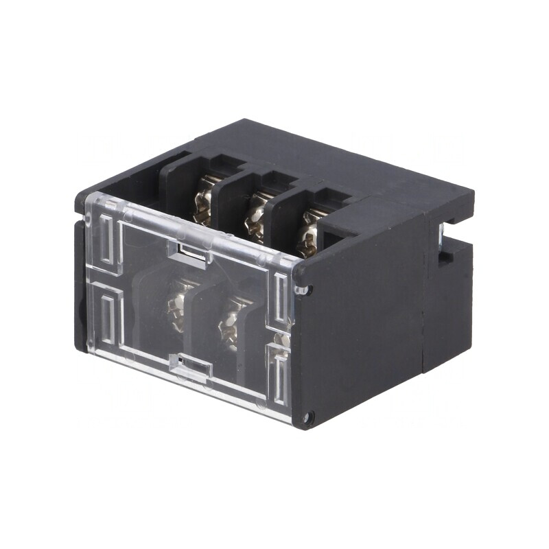 Regletă de conexiuni PCB 90° 7,62mm 6 piste 14A | Electronic-mag.ro | Componente Electronice