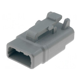 Conector DTM Mamă 3 PIN Gri IP68 | Electronic-mag.ro | Componente Electronice