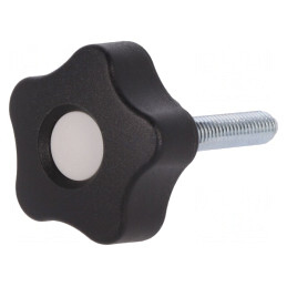 Buton de Reglare Gri 32mm M8 20mm 23mm | Electronic-mag.ro | Componente Electronice