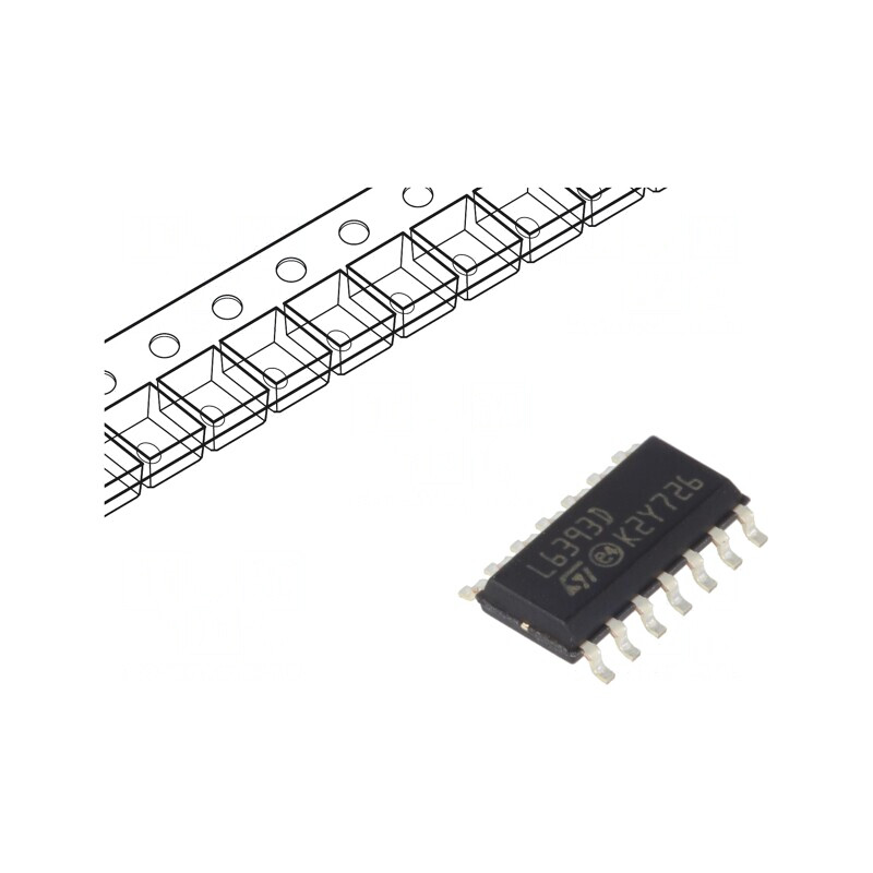 Driver Push-Pull 290mA 580V 2-Canale 800kHz 10-20V SO14 | Electronic-mag.ro | Componente Electronice