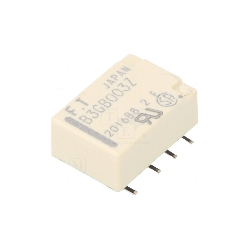 Releu electromagnetic DPDT 3VDC 2A SMT | Electronic-mag.ro | Componente Electronice