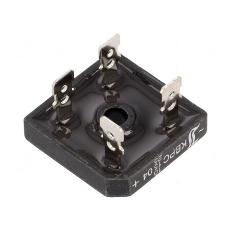 Punte Redresoare Monofazată 400V 25A | Electronic-mag.ro | Componente Electronice
