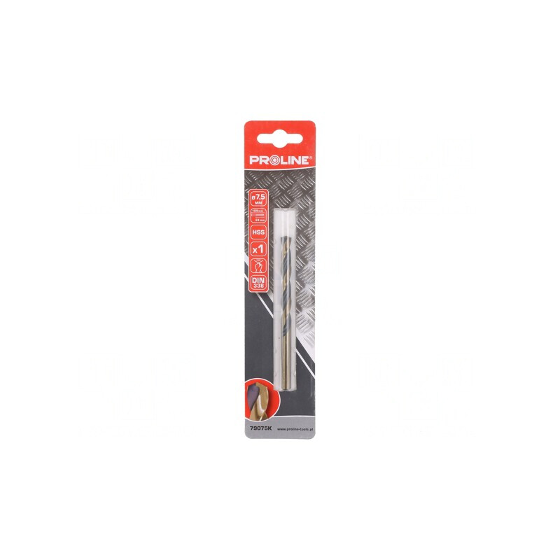 Burghiu Metal 7.5mm HSS Blister | Electronic-mag.ro | Componente Electronice