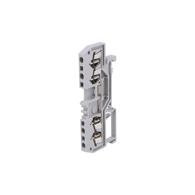 Conector de Îmbinare Șine 1,5mm² 4 Borne Gri TS35 800V | Electronic-mag.ro | Componente Electronice Conector de Îmbinare Șine 1,5mm² 4 Borne Gri TS35 800V | Electronic-mag.ro | Componente Electronice