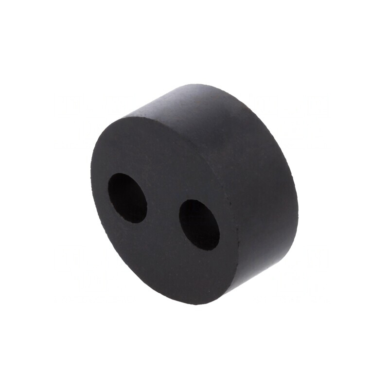 Insert Presetupă 9mm M40 IP54 Cauciuc NBR 2 Orificii | Electronic-mag.ro | Componente Electronice
