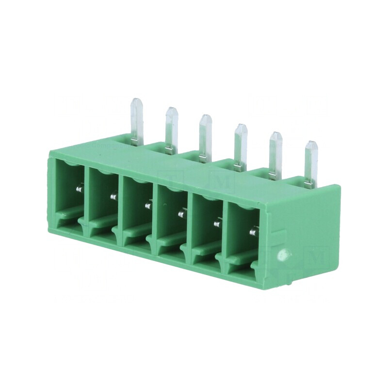 Regletă de Conexiuni Deconectabilă 6 Piste 3,81mm Soclu Tată | Electronic-mag.ro | Componente Electronice