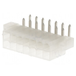 Soclu cablu-placă Mini-Fit Jr 4,2mm 14 PIN THT 9A | Electronic-mag.ro | Componente Electronice