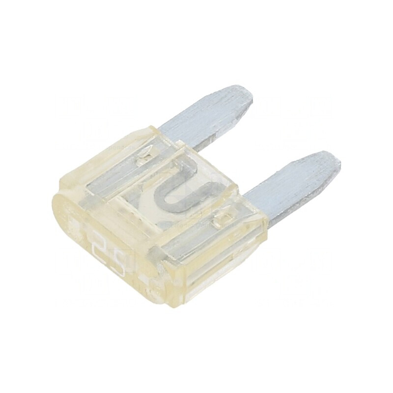 Siguranță Auto 25A 32VDC Mini 11.2mm | Electronic-mag.ro | Componente Electronice