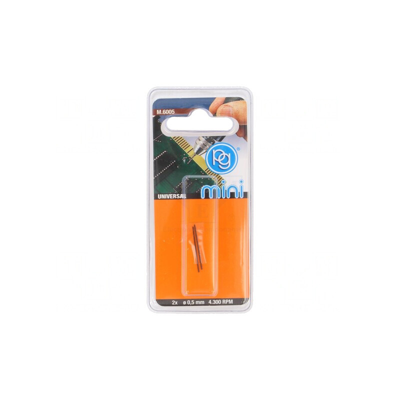 Burghiu HSS Ø0,5mm pentru Lemn, Metal și Plastic, Set 2 buc. | Electronic-mag.ro | Componente Electronice