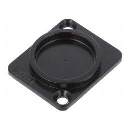 Capac protecție șurub conic metalic negru | Electronic-mag.ro | Componente Electronice