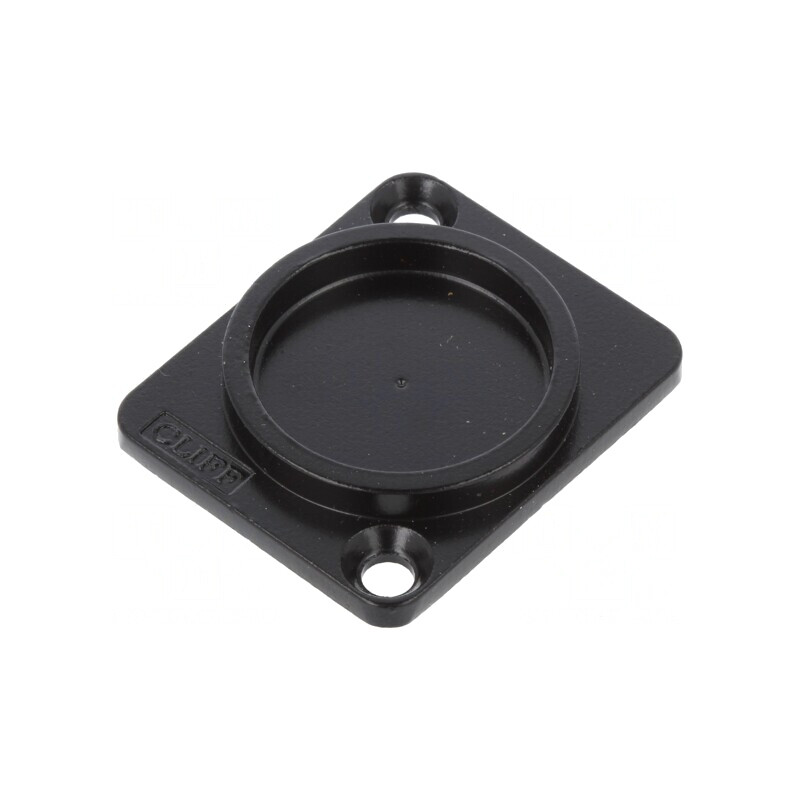 Capac protecție șurub conic metalic negru | Electronic-mag.ro | Componente Electronice