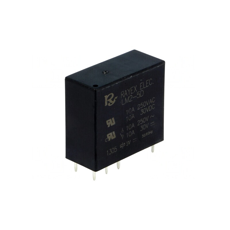 Releu Electromagnetic DPDT 5VDC 5A | Electronic-mag.ro | Componente Electronice