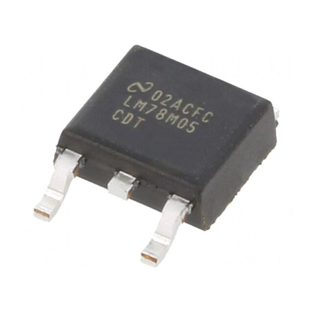 Stabilizator de Tensiune Liniar 5V 0.5A TO252 | Electronic-mag.ro | Componente Electronice