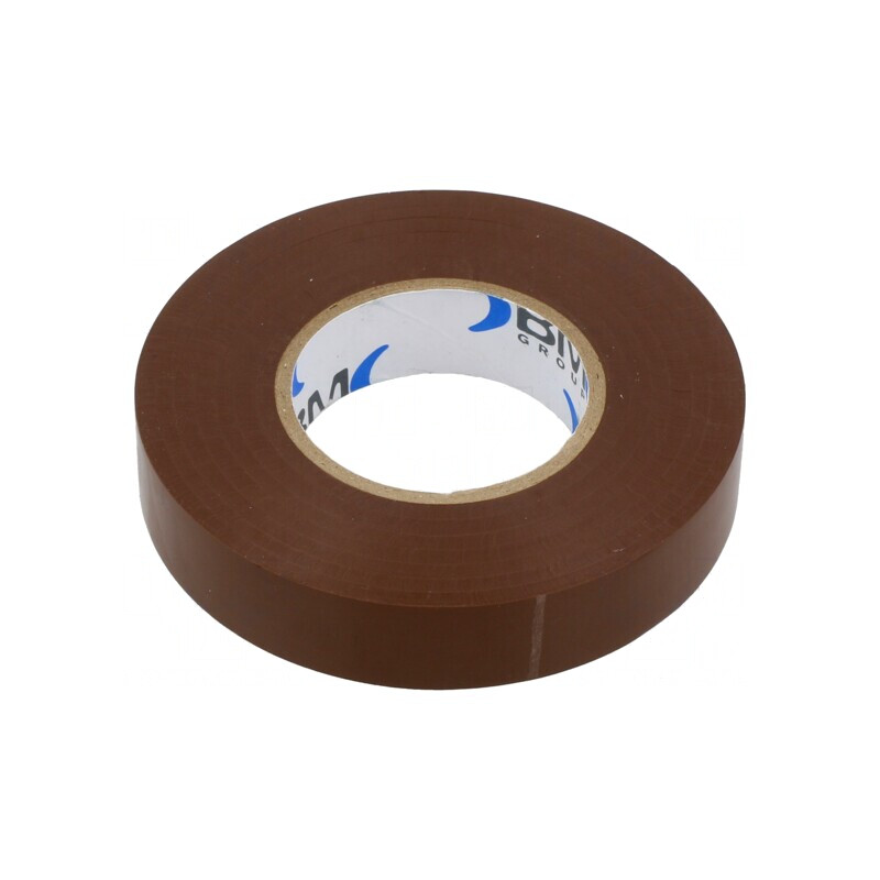 Bandă Electroizolantă PVC Maro 15mm x 25m | Electronic-mag.ro | Componente Electronice