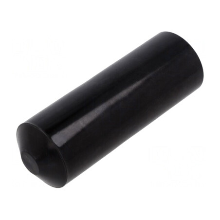 Cap termocontractabil cu adeziv 33mm L: 106mm negru | Electronic-mag.ro | Componente Electronice