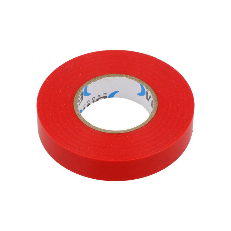 Bandă Electroizolantă Roșie 15mm x 25m 90°C | Electronic-mag.ro | Componente Electronice