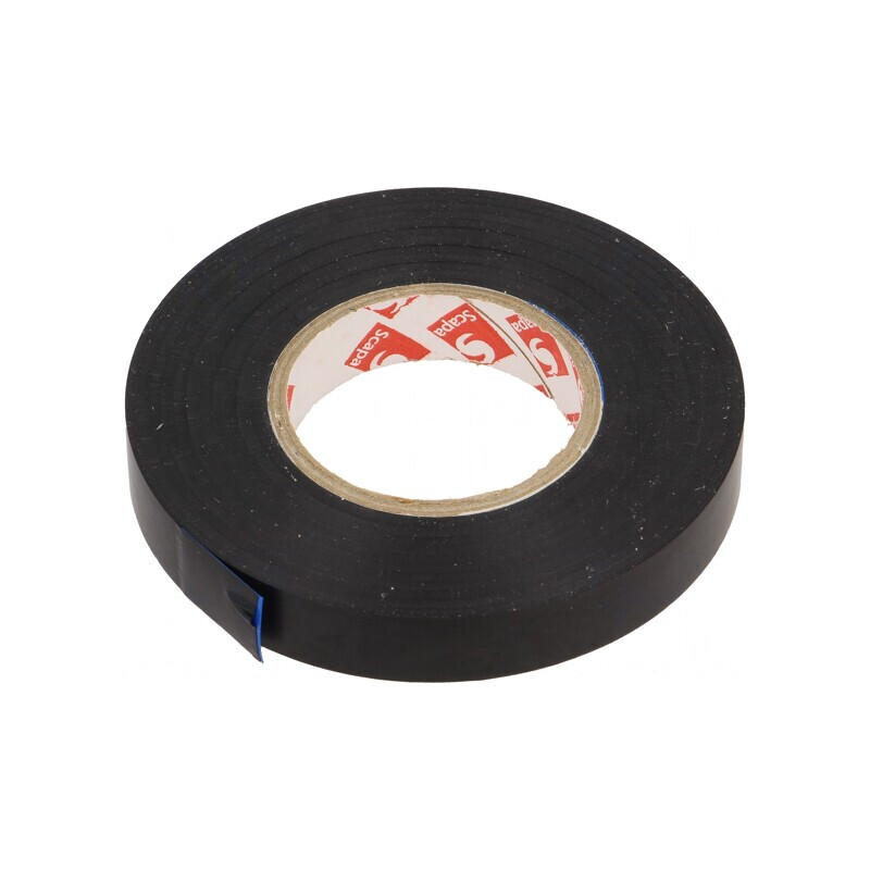 Bandă Electroizolantă Neagră 12mm x 33m | Electronic-mag.ro | Componente Electronice