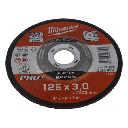 Disc de Tăiere Oțel Aliat 125mm 3mm | Electronic-mag.ro | Componente Electronice