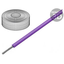 Cablu Electric Silicon Violet 1x2,5mm² 100m | Electronic-mag.ro | Componente Electronice