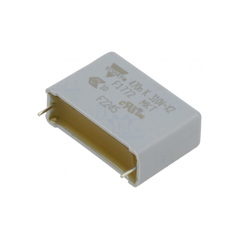 Condensator Poliester 470nF 310VAC 630VDC 27.5mm ±10% | Electronic-mag.ro | Componente Electronice