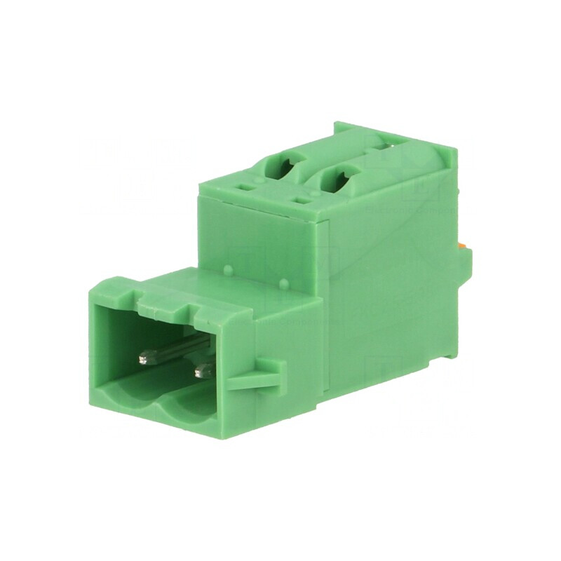 Regletă de conexiuni deconectabilă 5,08mm 2 piste | Electronic-mag.ro | Componente Electronice