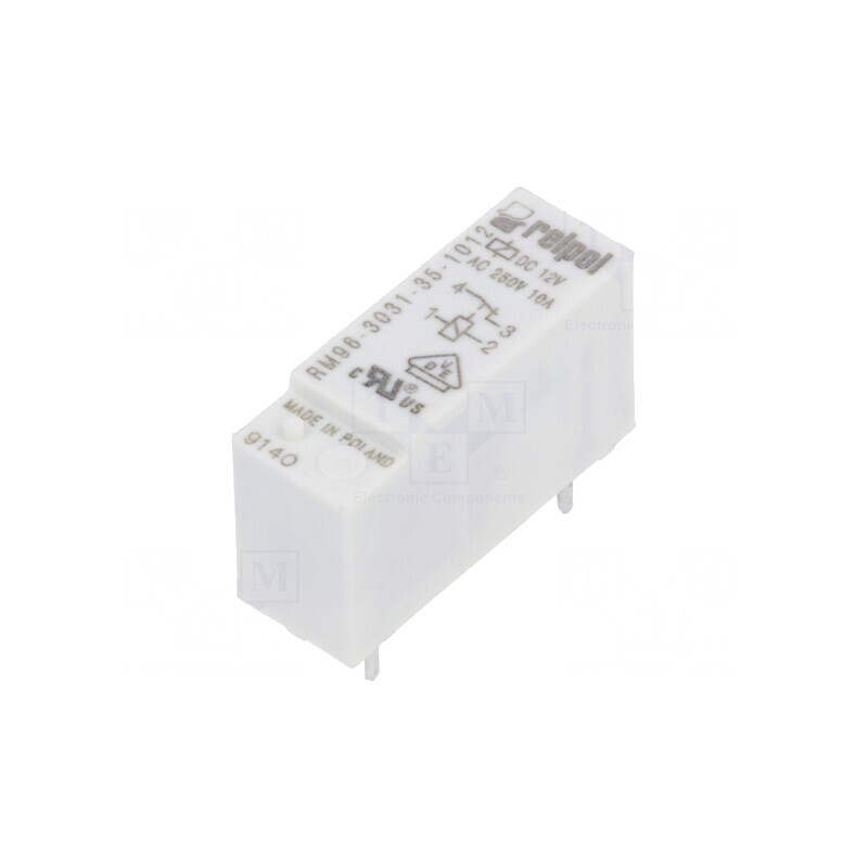 Releu electromagnetic SPST-NC 12VDC 8A | Electronic-mag.ro | Componente Electronice