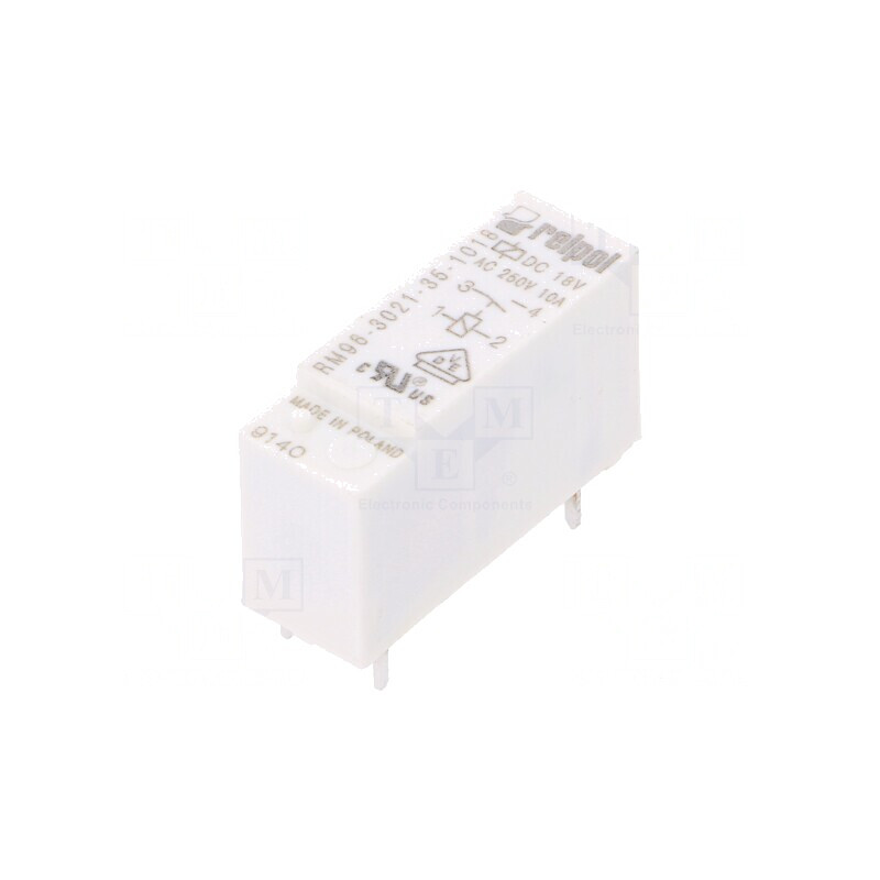 Releu Electromagnetic SPST-NO 18VDC 8A 250VAC | Electronic-mag.ro | Componente Electronice