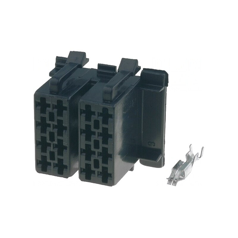 Kit mufă ISO 16 pini | Electronic-mag.ro | Componente Electronice