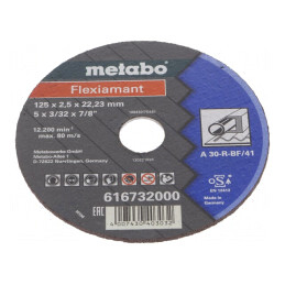 Disc de Tăiere Oțel 125mm 22.23mm 2.5mm | Electronic-mag.ro | Componente Electronice