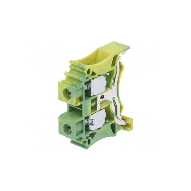 Conector Îmbinare Șine 0,5-10mm2 1 Piste 2 Borne Galben-Verde | Electronic-mag.ro | Componente Electronice Conector Îmbinare Șine 0,5-10mm2 1 Piste 2 Borne Galben-Verde | Electronic-mag.ro | Componente Electronice