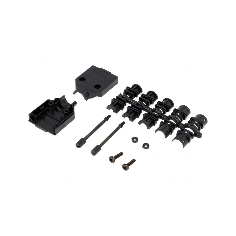 Carcasă pentru conectori D-Sub 9pin și D-Sub HD 15pin | Electronic-mag.ro | Componente Electronice