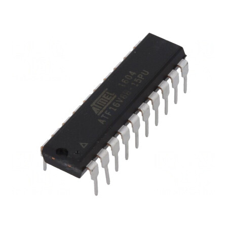 CPLD 8 Macrocelule DIP20 18 I/O 4.5-5.5VDC 15ns | Electronic-mag.ro | Componente Electronice