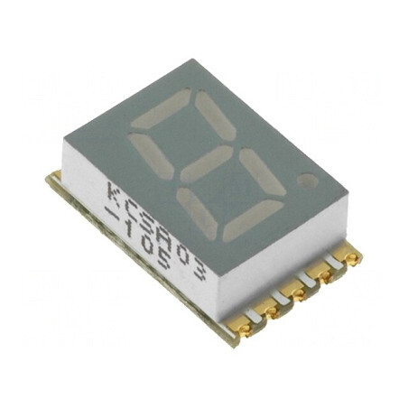 Afișaj LED 7 Segmente 7,62mm Roșu | Electronic-mag.ro | Componente Electronice