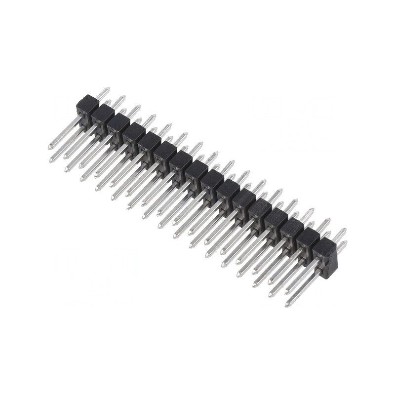 Conector Pini 2x16 2,54mm THT | Electronic-mag.ro | Componente Electronice