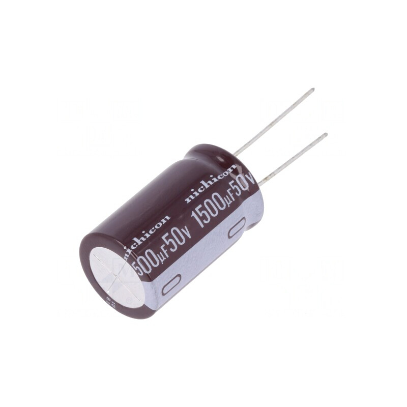 Condensator electrolitic low ESR 1500uF 50V THT | Electronic-mag.ro | Componente Electronice