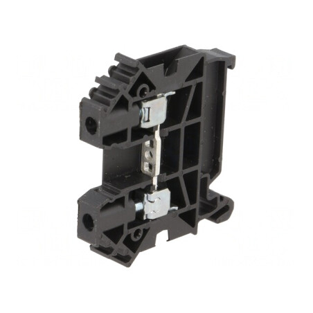 Terminal de Îmbinare Șine 0,5-6mm2 Piste 1 Borne 2 Negru TS35 | Electronic-mag.ro | Componente Electronice