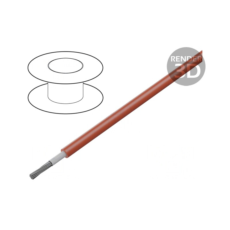 Cablu SolarTech 4mm2 Cu Roșu 1kV | Electronic-mag.ro | Componente Electronice
