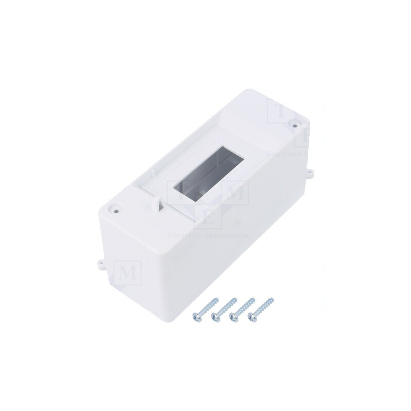 Carcasă Aparatură Modulară IP20 Albă 400V 2 Module | Electronic-mag.ro | Componente Electronice