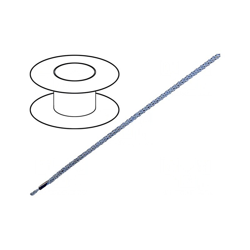 Cablu PVC Transparent 1x0,75mm² 500V 100m | Electronic-mag.ro | Componente Electronice