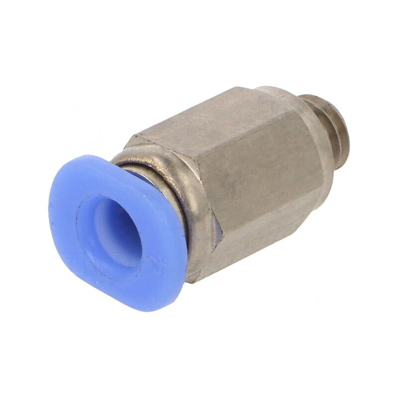 Racord Push-In Simplu Alamă Nichelată M5 | Electronic-mag.ro | Componente Electronice