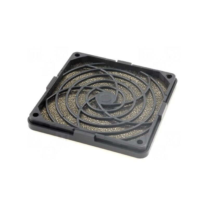 Protecție Plastic 92x92mm cu Filtru 30ppi și Șurub | Electronic-mag.ro | Componente Electronice