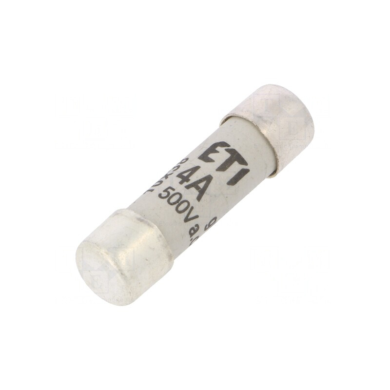 Siguranță cilindrică gG 4A 500VAC 10.3x38mm | Electronic-mag.ro | Componente Electronice