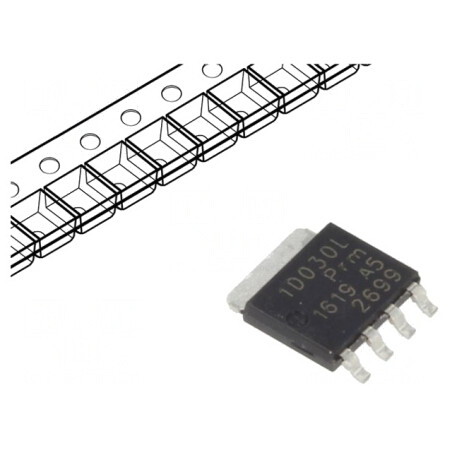 N-MOSFET Unipolar Tranzistor 30V 255A 238W | Electronic-mag.ro | Componente Electronice
