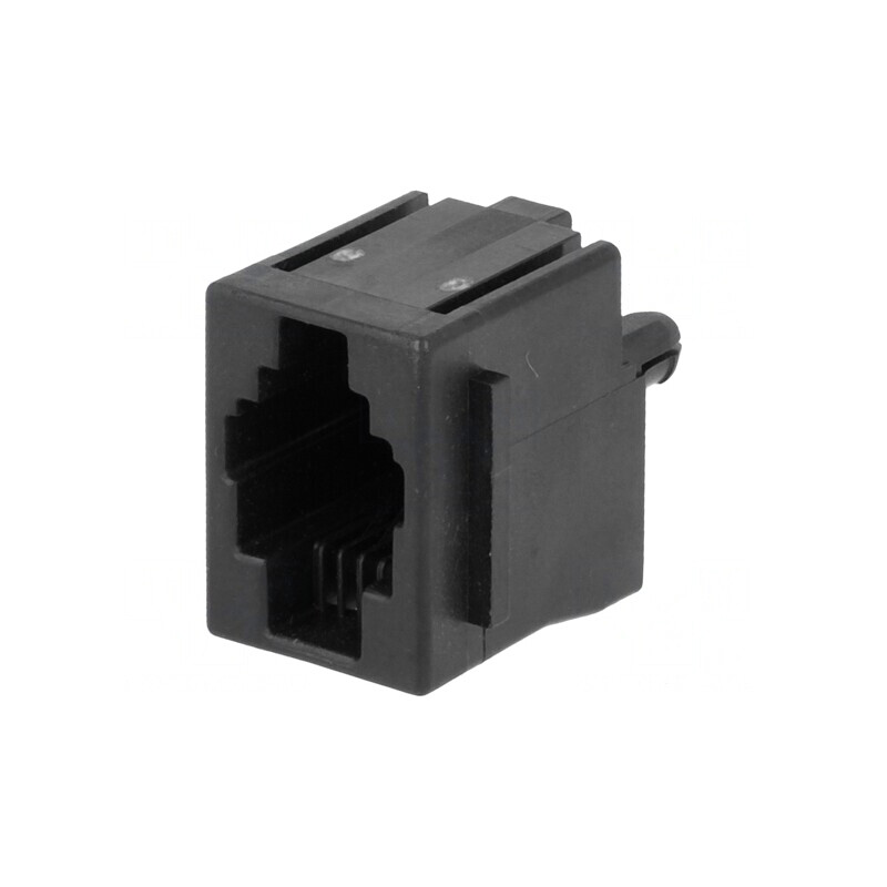 Soclu RJ9 cu Blocare Panou 4p4c THT Drept | Electronic-mag.ro | Componente Electronice