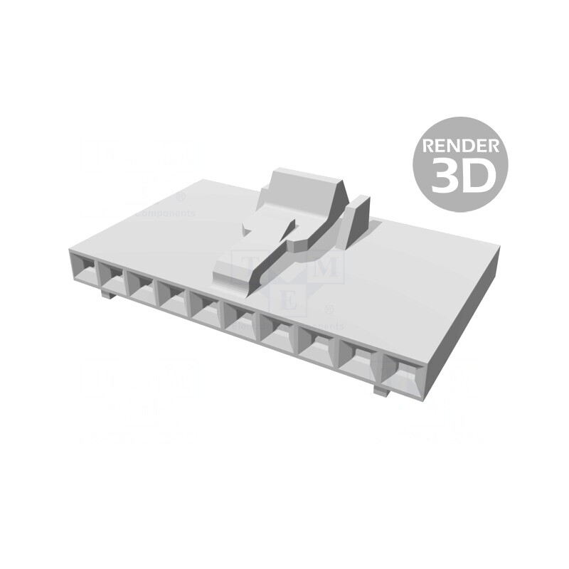 Mufă Cablu-Cablu PCB Mamă 2,54mm 10-PIN Crimpată | Electronic-mag.ro | Componente Electronice