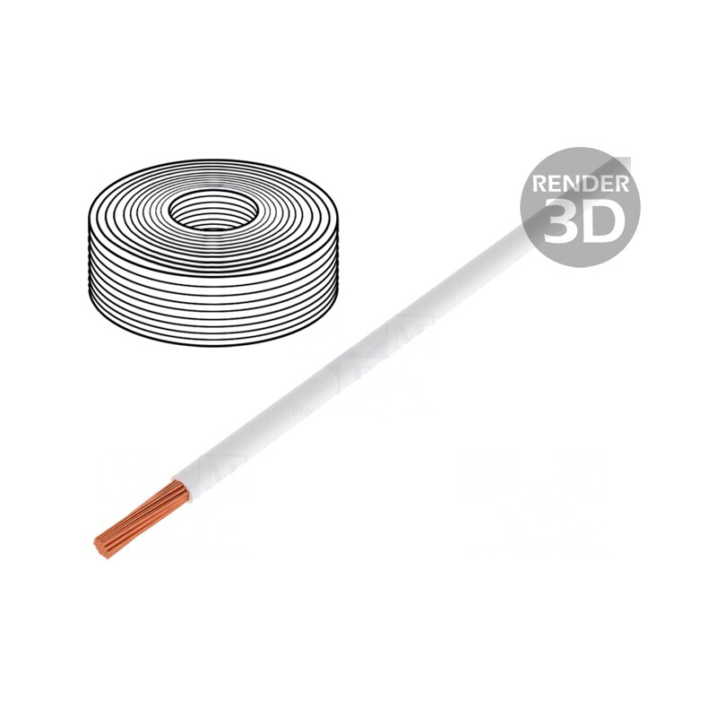 Cablu Electric LifY 1x1,5mm2 Alb Cu PVC | Electronic-mag.ro | Componente Electronice Cablu Electric LifY 1x1,5mm2 Alb Cu PVC | Electronic-mag.ro | Componente Electronice